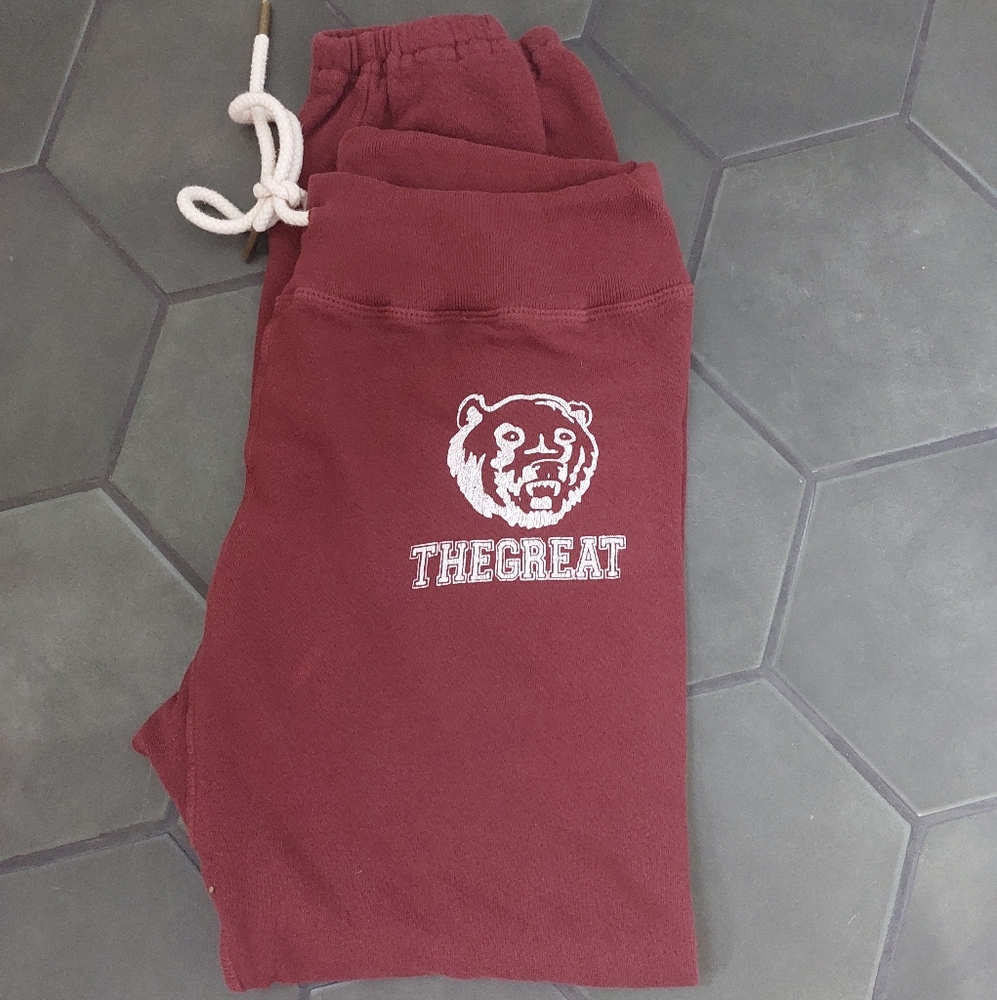 THE GREAT. Cropped Sweatpant